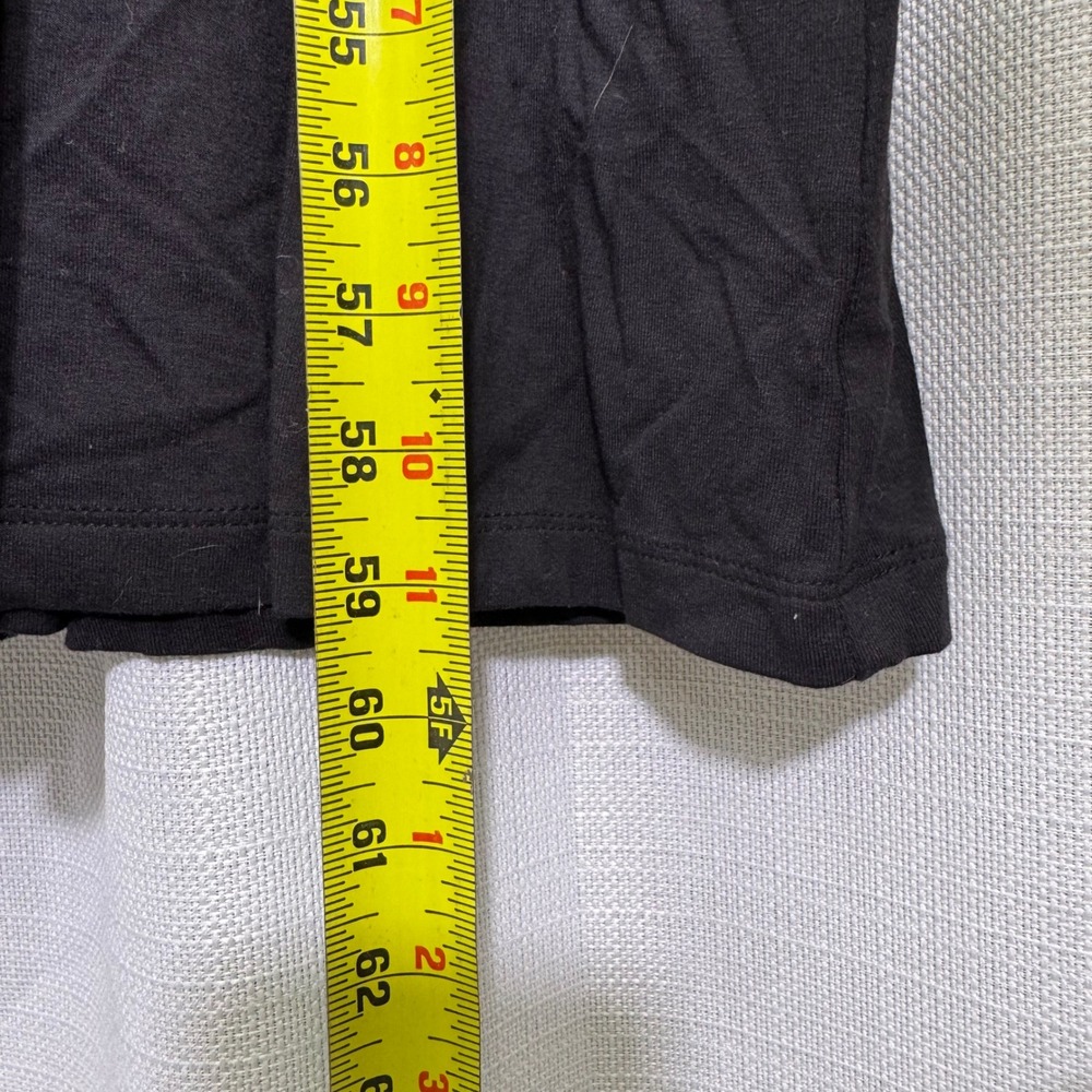 NWOT Talbots Maxi Jersey Dress 2X Black V-Neck Ruched‎ Empire Waist Sleeveless - Picture 9 of 12